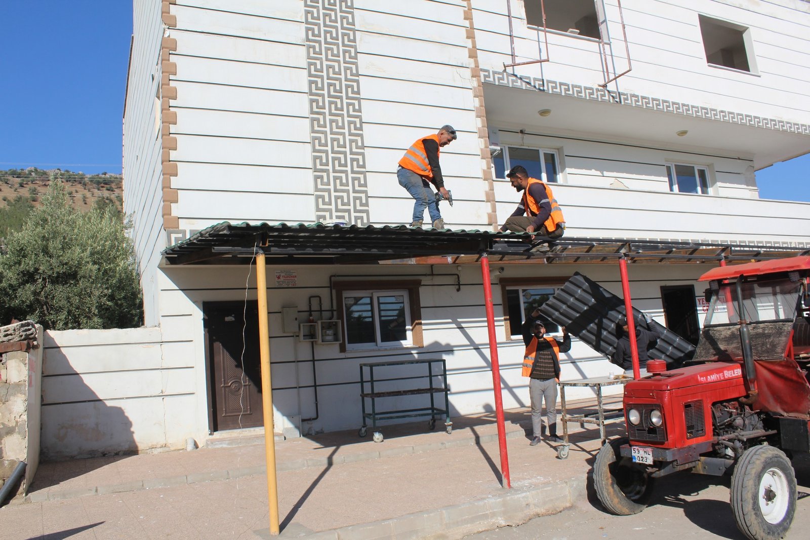 BELEDİYE’DEN TAZİYE EVİ ÇALIŞMASI